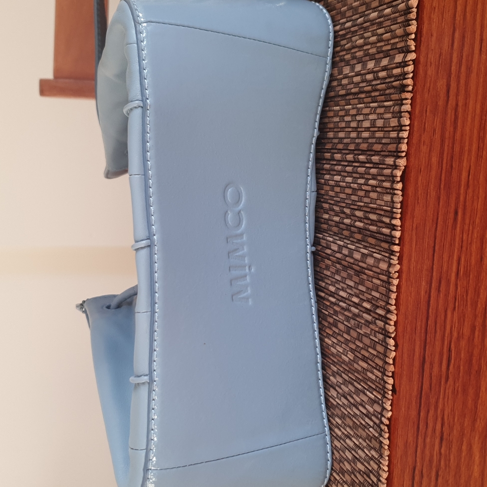 Mimco Com-pleat pouch bag mist blue - Picture 7 of 7